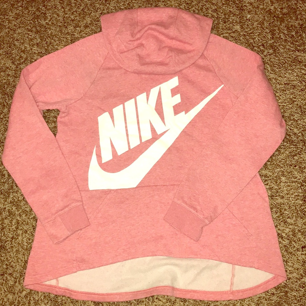 pink nike hoodie
